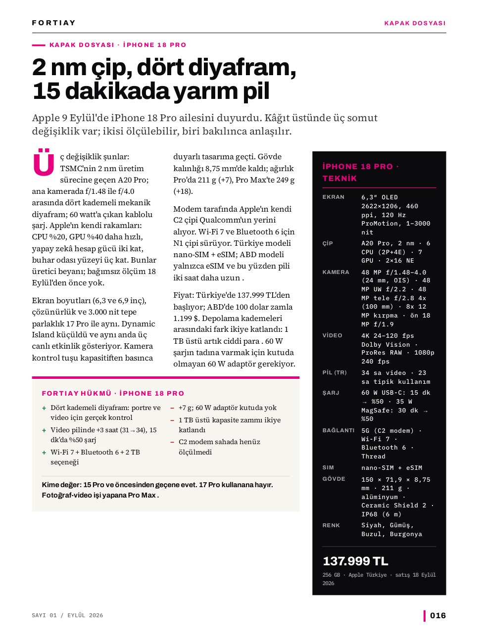 FORTIAY Sayı 01, sayfa 17