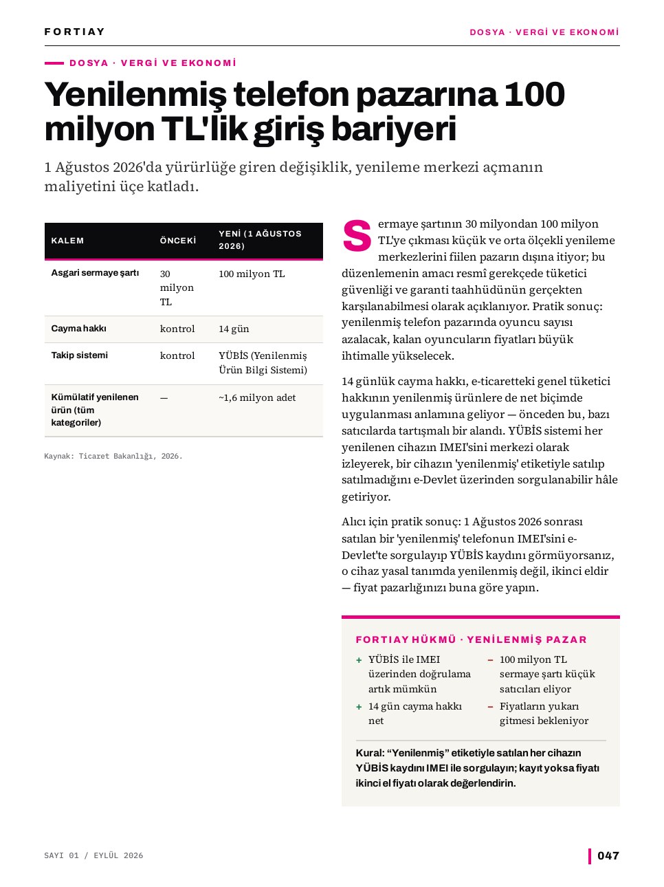 FORTIAY Sayı 01, sayfa 50