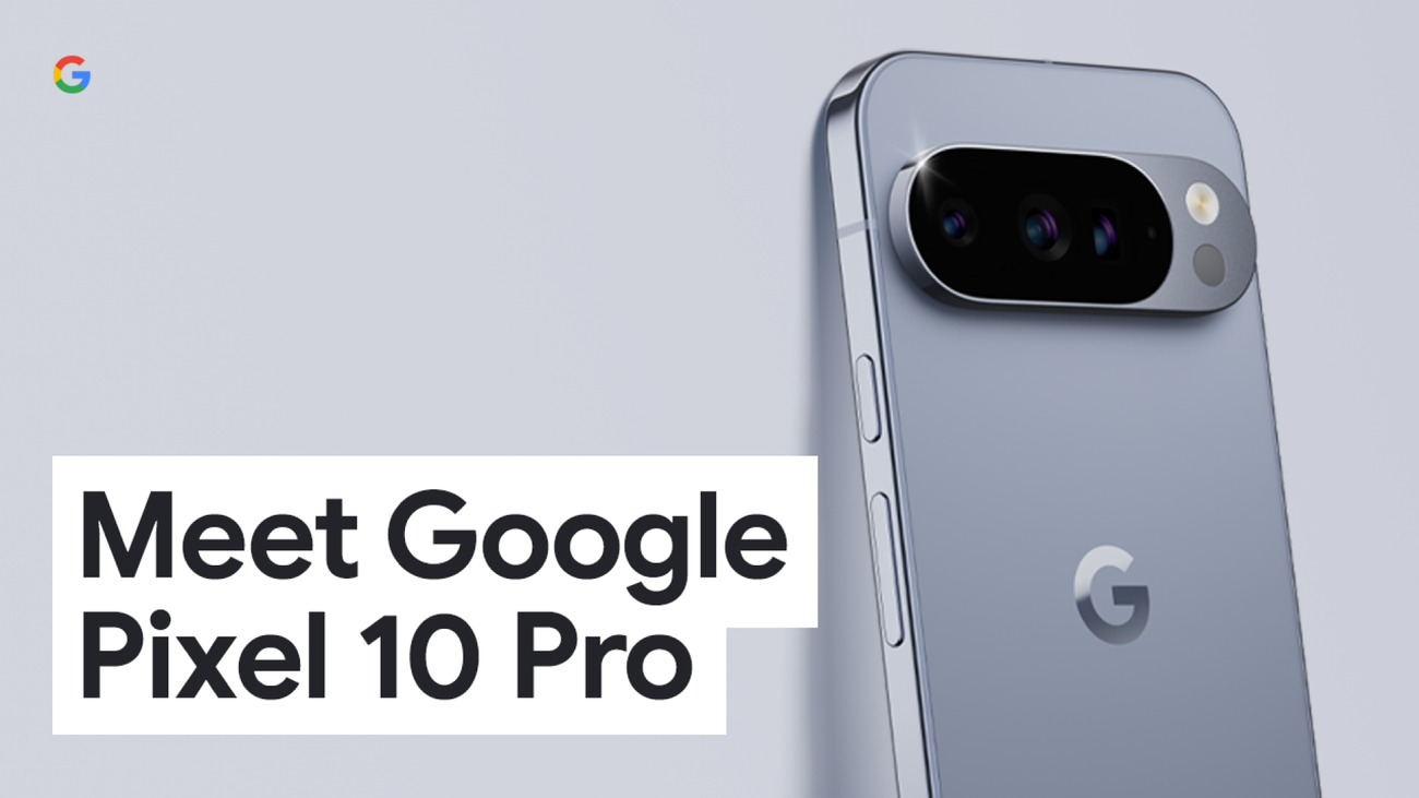 Google Pixel 10 Pro tanıtım görseli