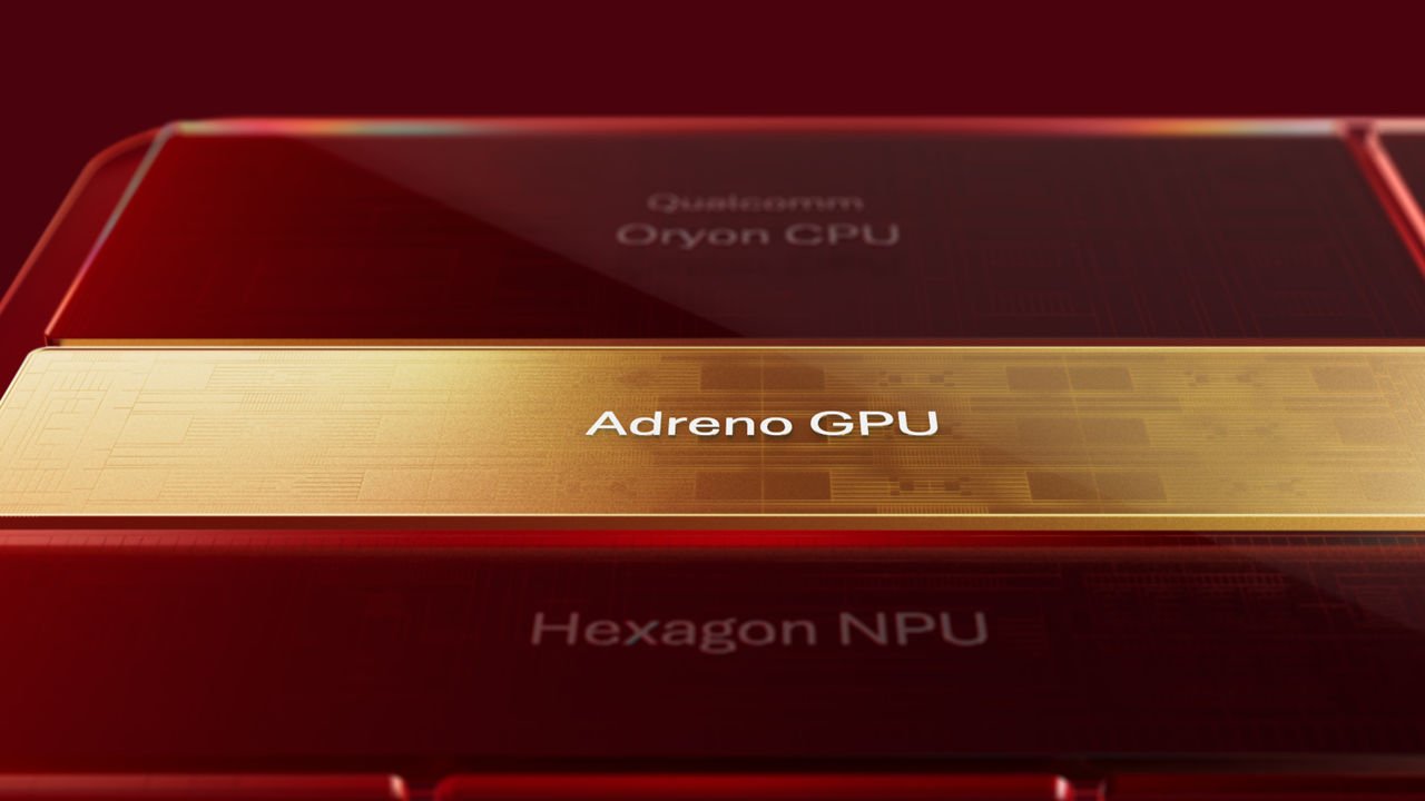 Qualcomm Adreno Neural Fusion GPU mimarisini tanıtan resmi görsel