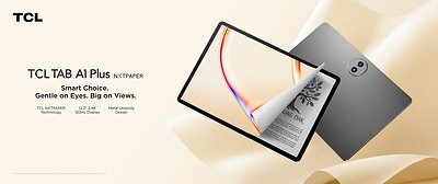 TCL Tab A1 Plus NXTPAPER tablet, resmi ürün görseli